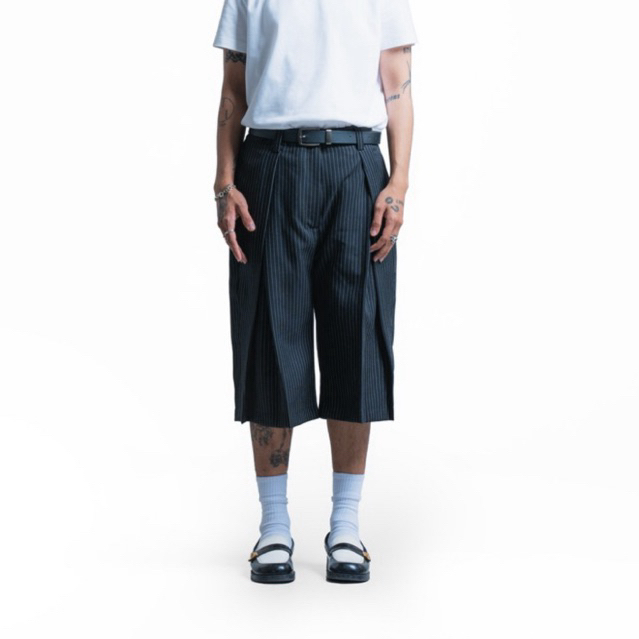 Dizayn - Code Pleated Short | Bermuda Pants
