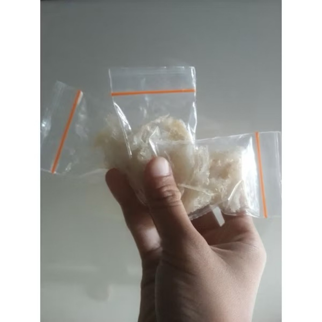 

Sarang Burung Walet Patahan Sortir 1 gram/100% walet asl