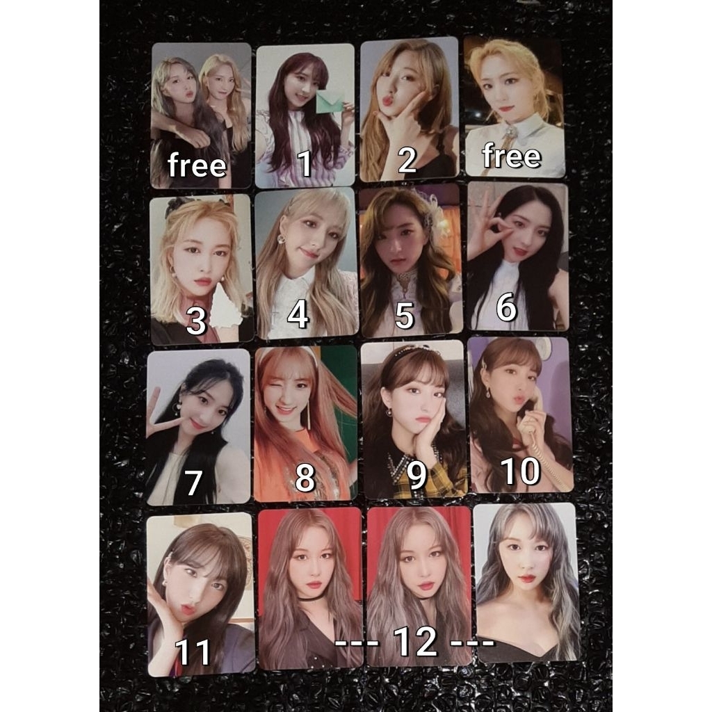 PC PHOTOCARD WJSN EUNSEO DAYOUNG LUDA UNNTURAL III SSQ KTOWN4U POB NEVERLAND I WJ STAY I WJ PLEASE P