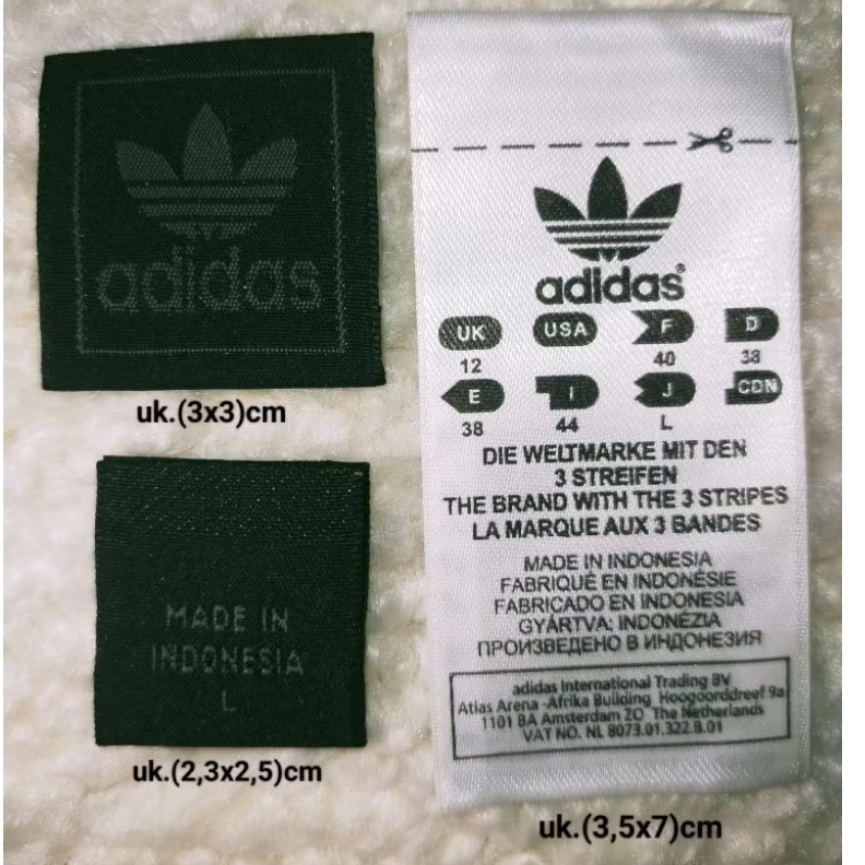 

tag label merek label tag adidas