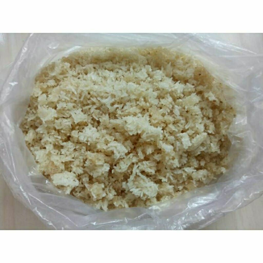 nasi Karla / nasi aking campuran pakan ternak / digoreng buat cemilan