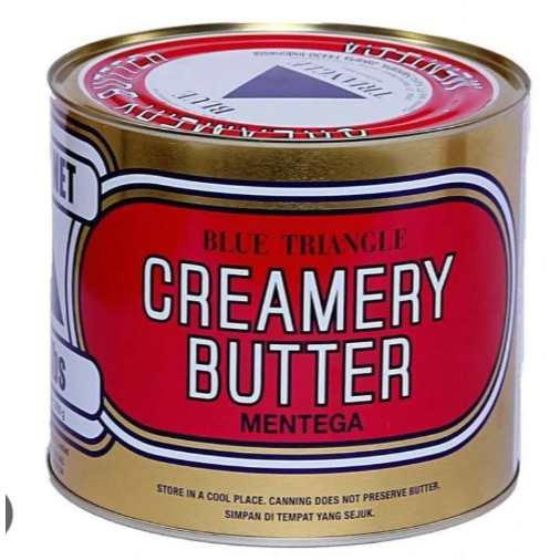 

butter blue triangle 2kg / mentega segitiga biru / triangle butter 2kg