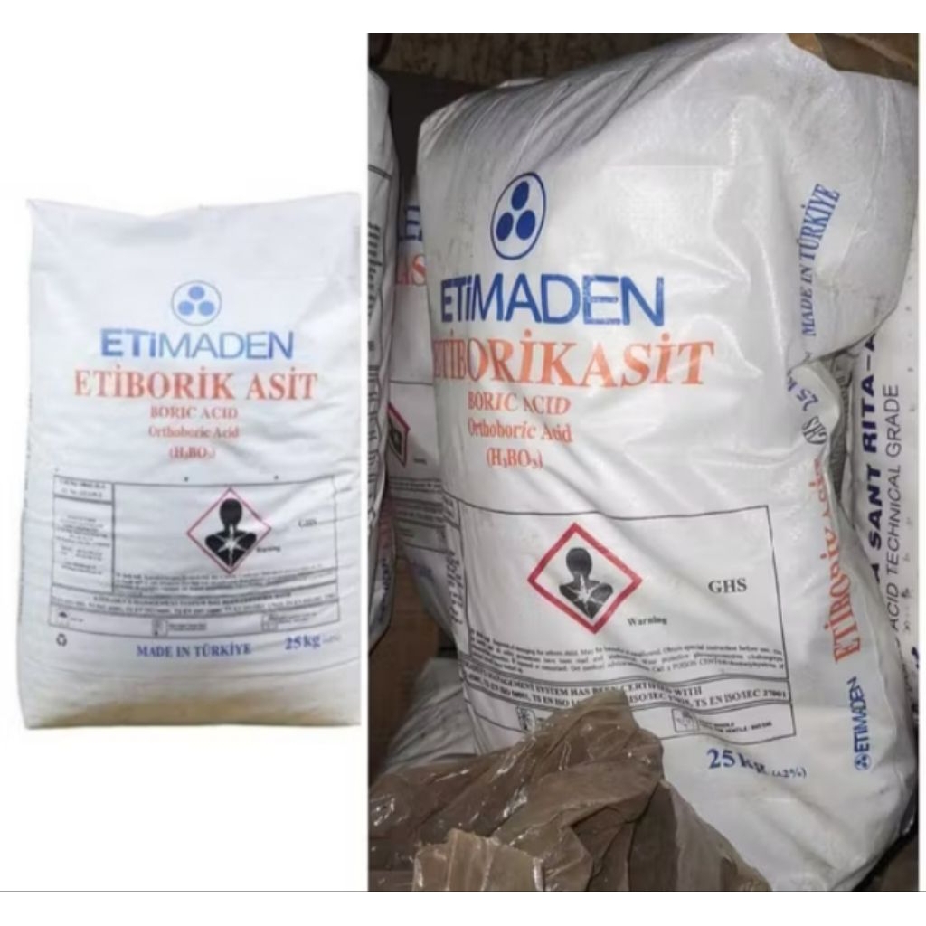 pupuk borat acid / boron turky kemasan 1kg