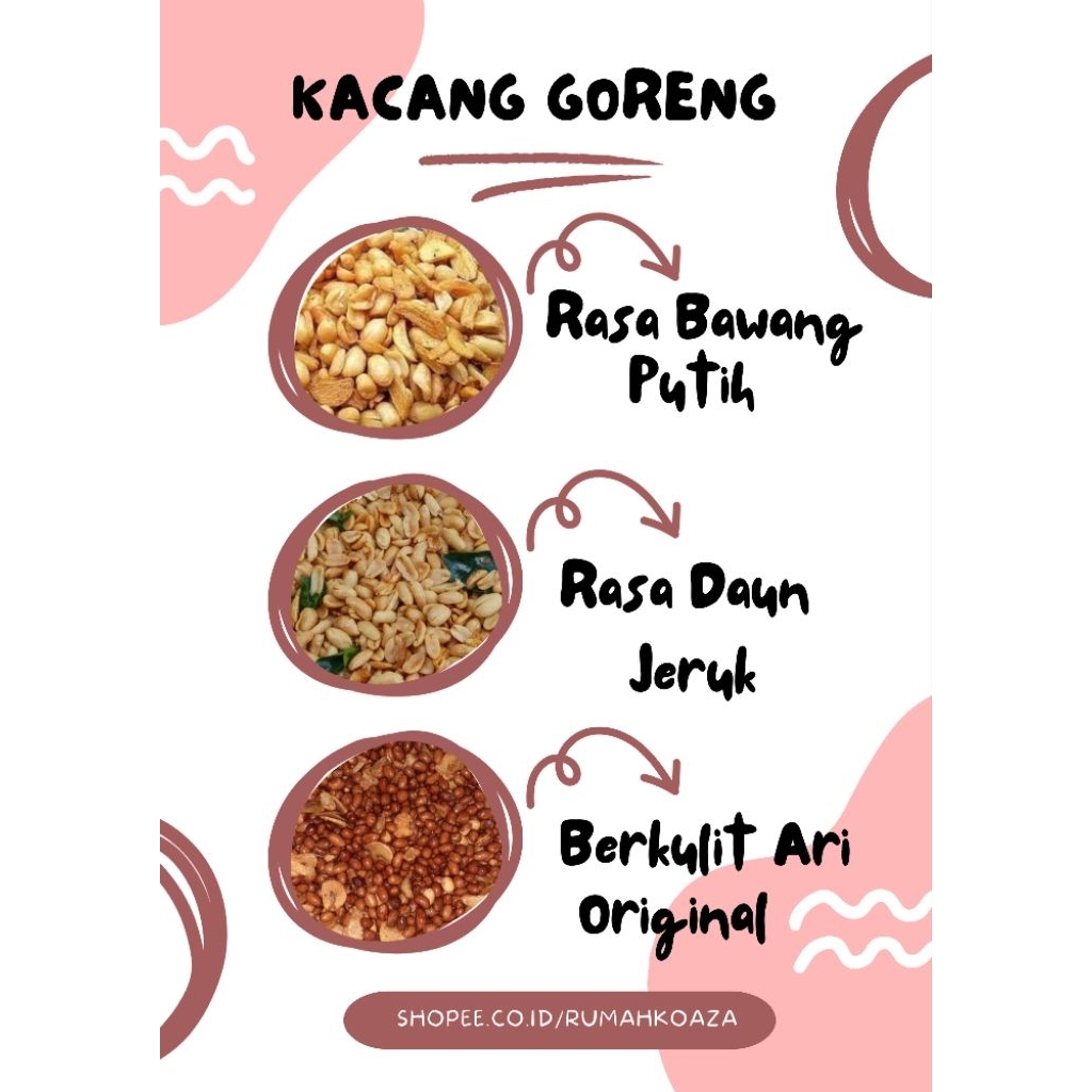 

Cookies / Kue Kering / Hampers / Oleh Oleh / Kacang Goreng / Kacang Rasa-Rasa / Cemilan / Parcel / Lebaran / Homemade