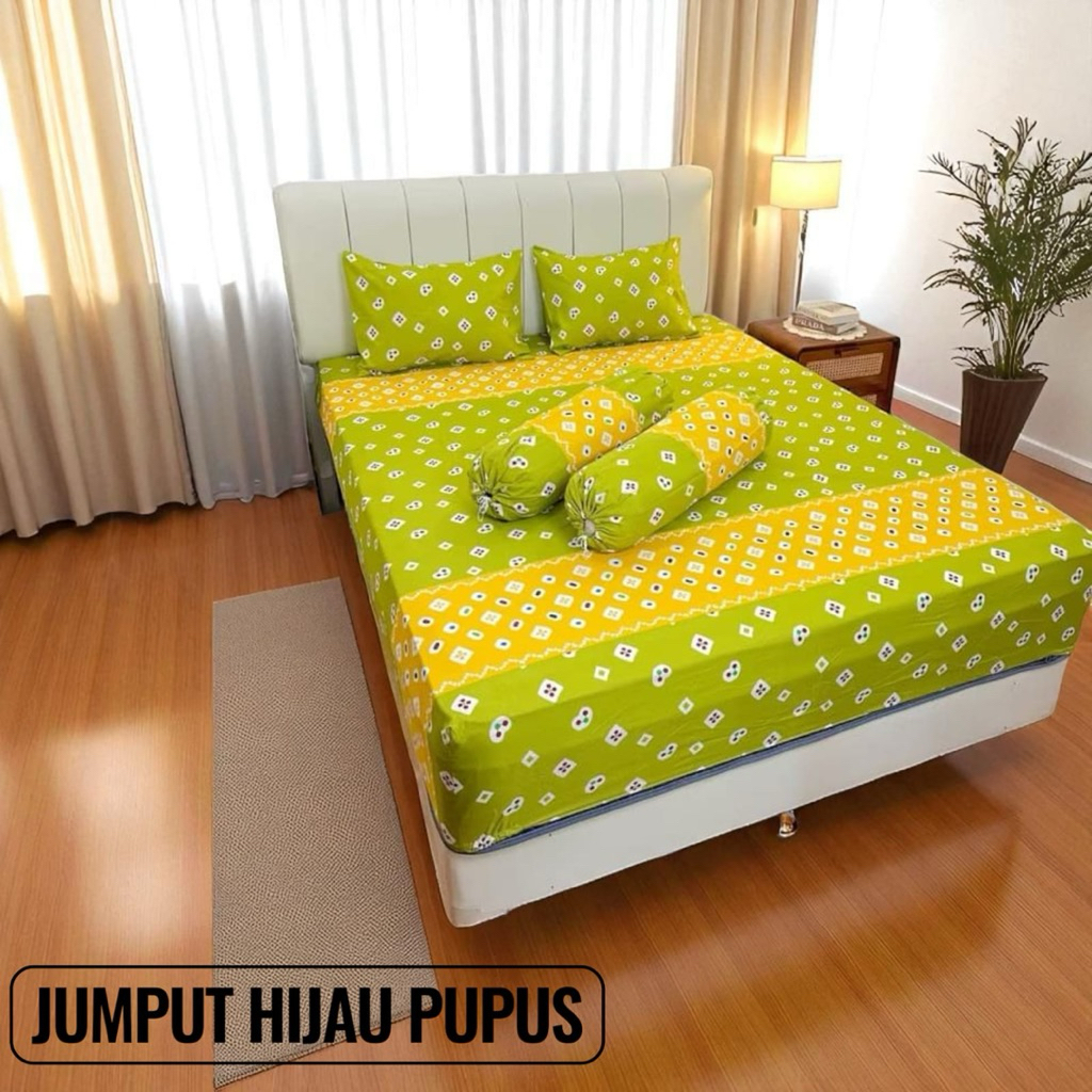 SPREI MOTIF BATIK UK 180X200 TINGGI 20CM