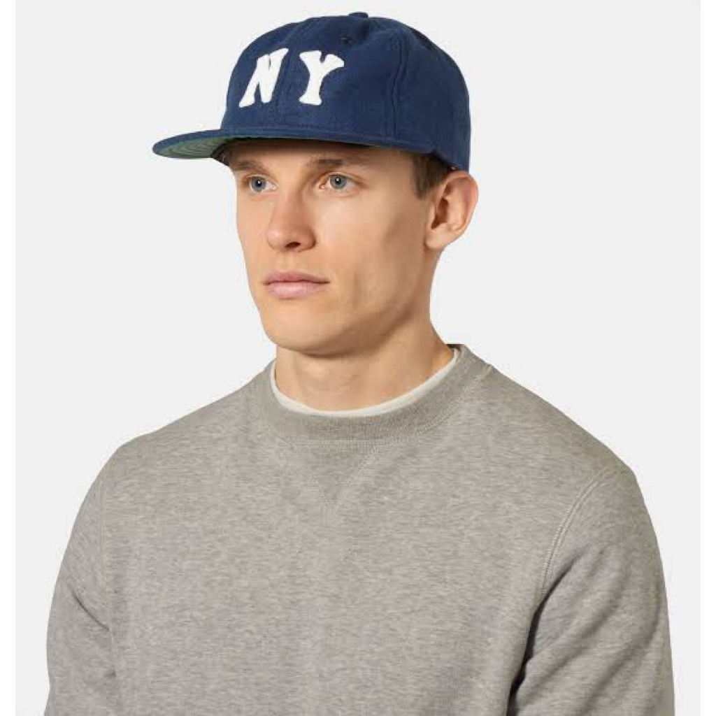 EBBETS FIELD New York Yabkees 1936 Cap Navy Cotton