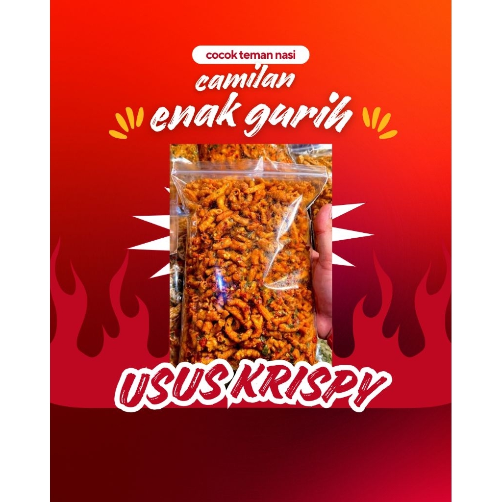 

USUS KRISPY DAUN JERUK 250gr