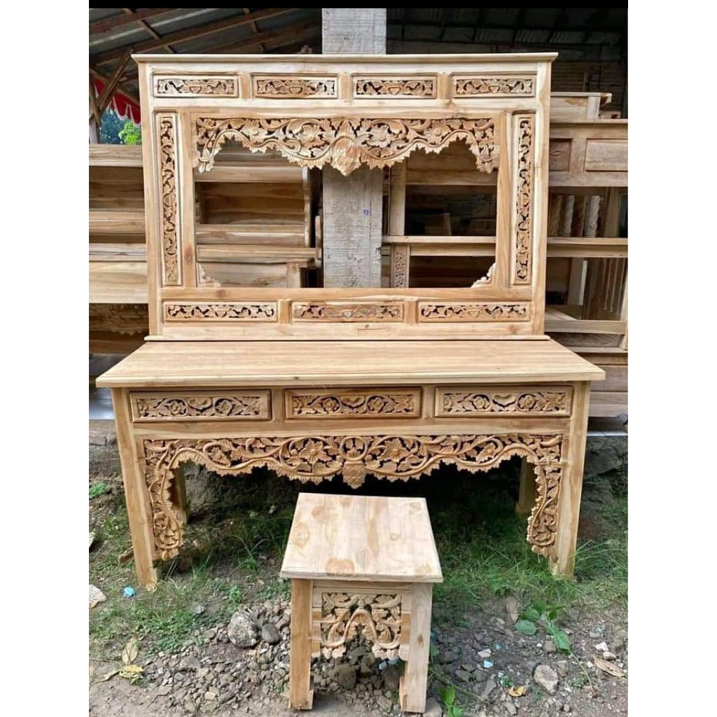 meja altar + pigura 150cm