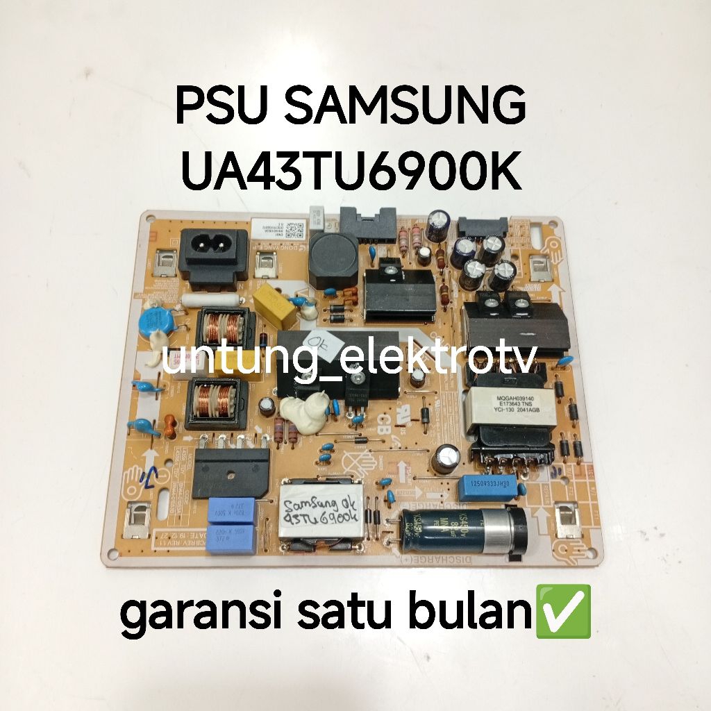 PSU TV SAMSUNG UA43TU6900K POWER SUPPLY REGULATOR TV SAMSUNG UA43TU6900K