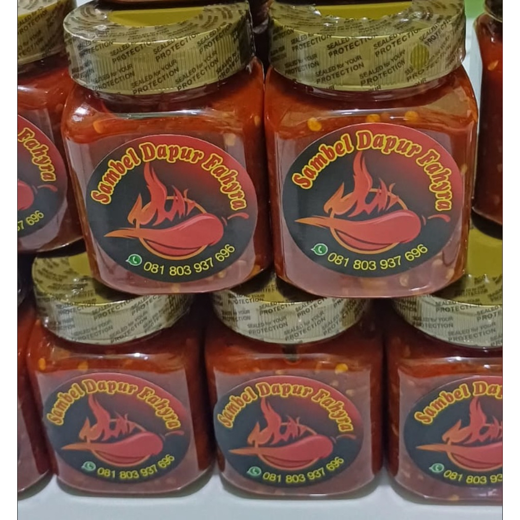 

250ML SAMBAL PAKET HEMAT DAPAT 3 SAMBEL CUMI TUNA TERASI PEDAS MANTUL - SAMBAL PREMIUM MURAH
