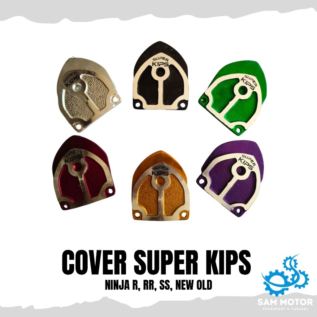 COVER SUPER KIPS TUTUP SUPER KIPS NINJA KAWASAKI NINJA R SS RR NEW OLD KUPINGAN KIPS COVER RESONATOR