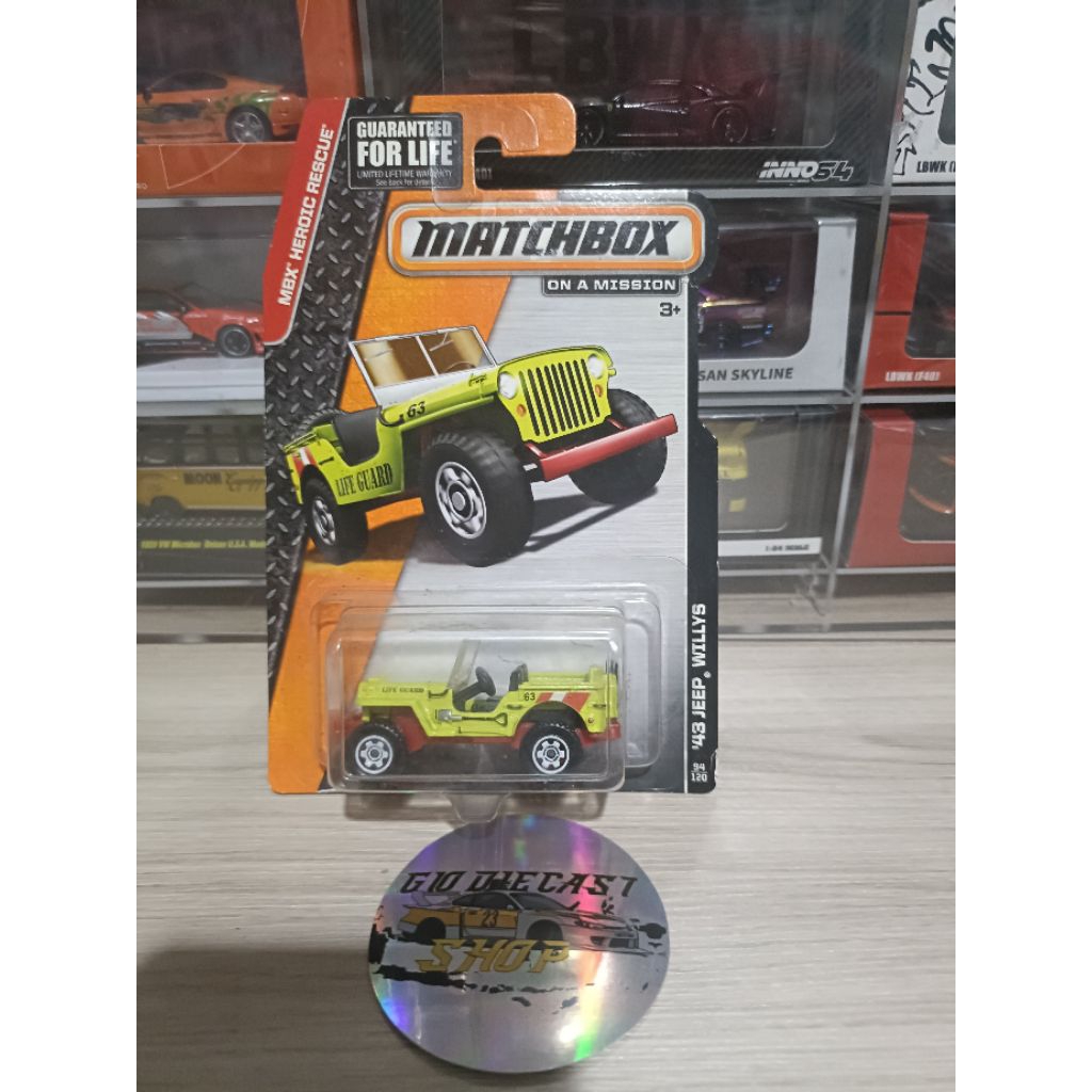 MATCHBOX JEEP WILLYS