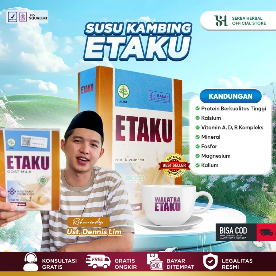 

PROMO!!! Susu Kambing Etawa Walatra Etaku Goat Milk 2 BOX