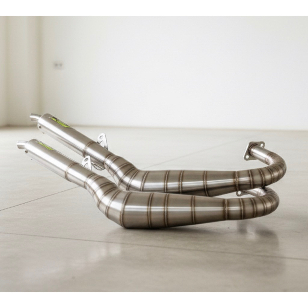 Kenalpot Rxking SMR Kolong Super Pro 91 DOT Stainless