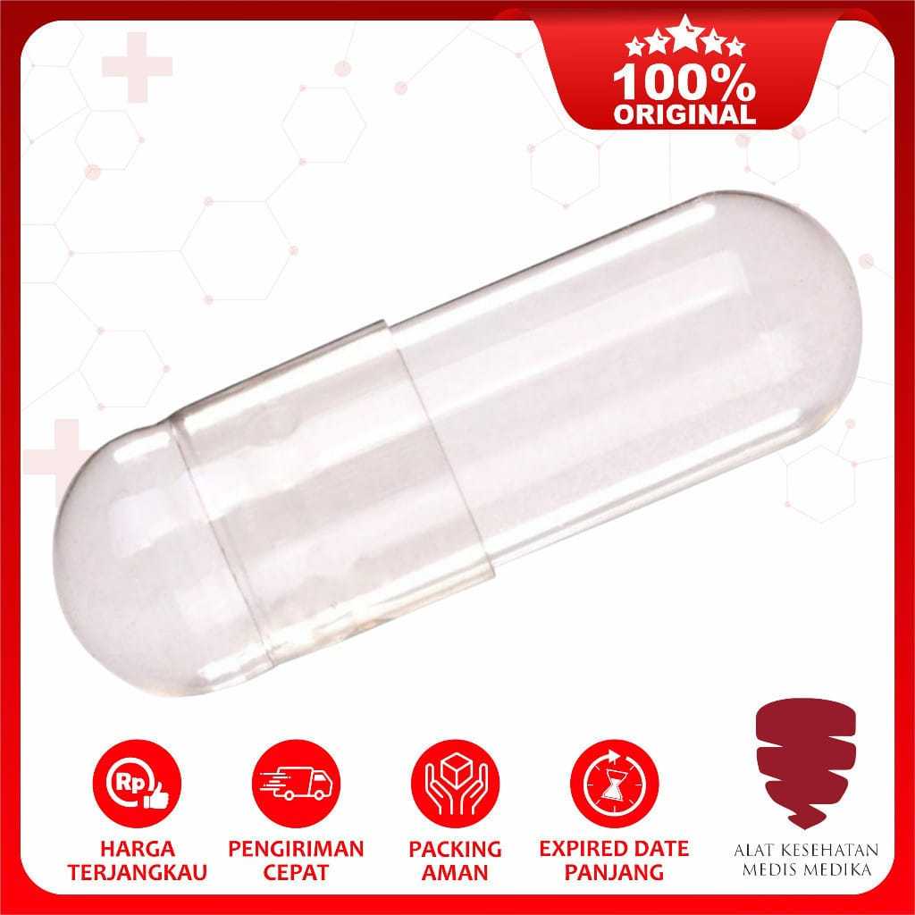 SOLVITA Cangkang Kapsul Kosongan Madu Untuk Obat Herbal