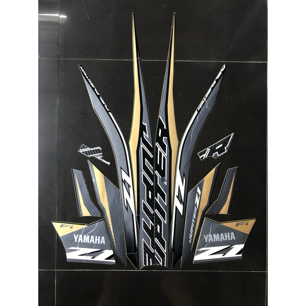 STRIPING STIKER JUPITER Z1 2021 2022 HITAM GOLD