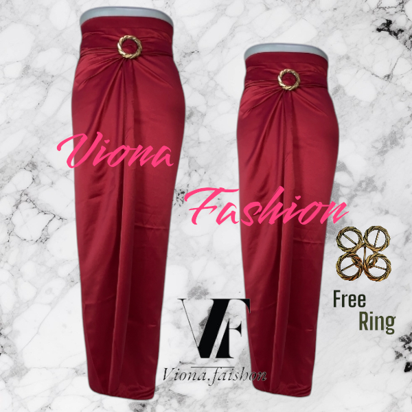 rok lilit polos wrap skirt / rok lilit polos instan / wrap skirt polos / wrap skirt / rok lilit polo