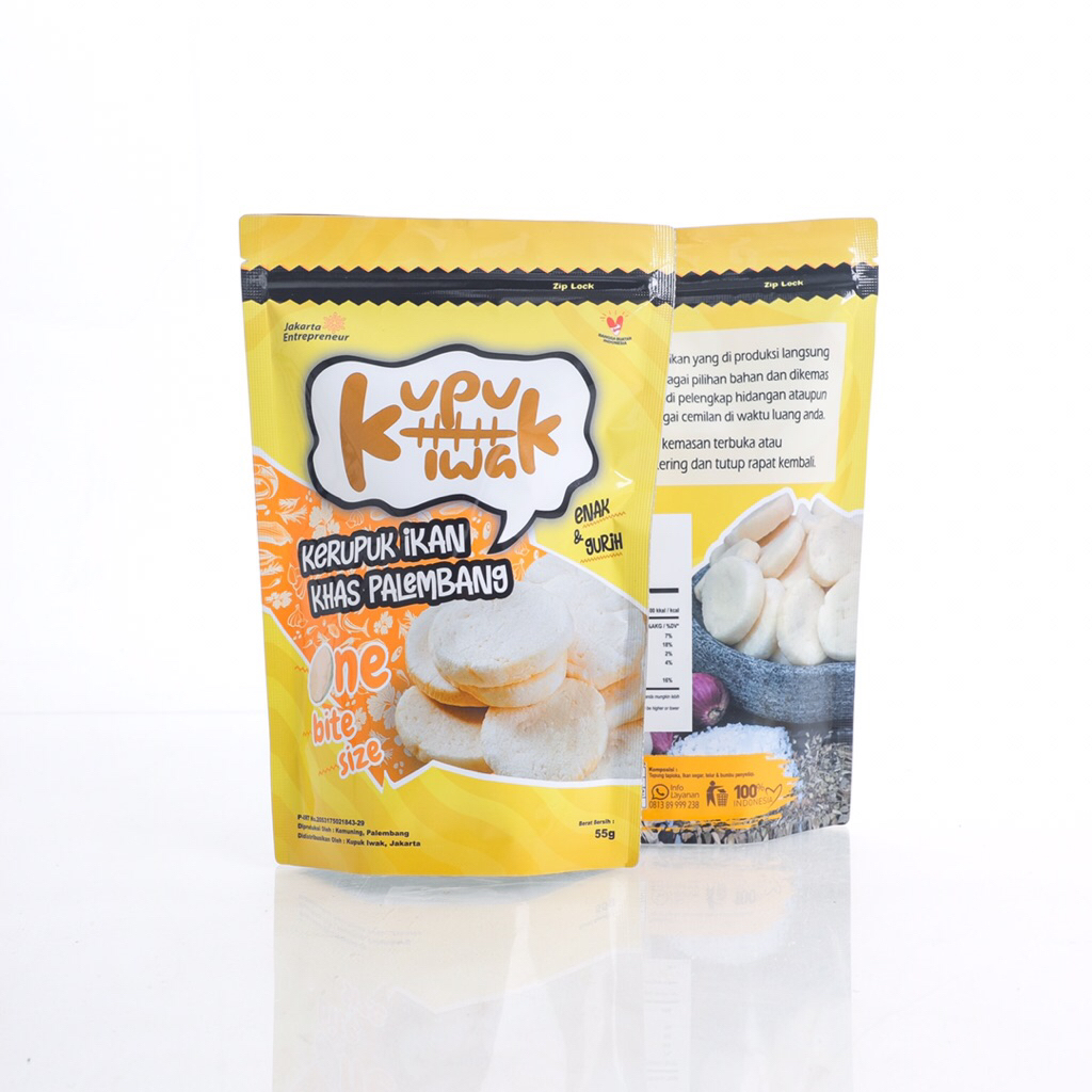 

KUPUK IWAK Kerupuk Kemplang Khas Palembang 55gr
