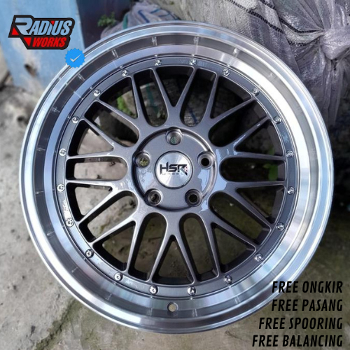 VELG RACING HSR MODEL BBS LM R18 PCD 5X120 UNTUK MOBIL BMW ( 1, 2, 3, 4, 5, 6, 7, M, X, Z ) Landrove