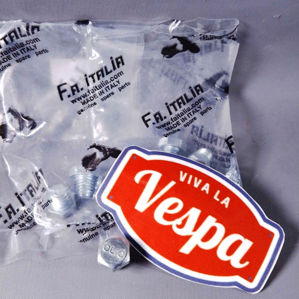 Baut Olio Tap Oli FA Italia Original Vespa Super Sprint VBB VNB VGLA VGLB Kongo PX Excel
