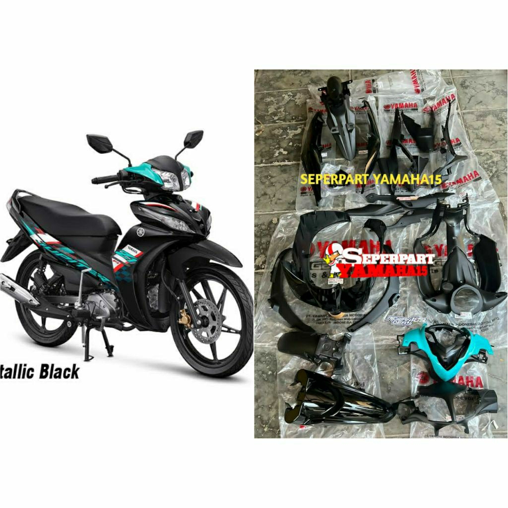 FULL SET BODY HALUS DAN KASAR JUPITER Z1 ORIGINAL YGP GENUINE PARTS (20 PCS)