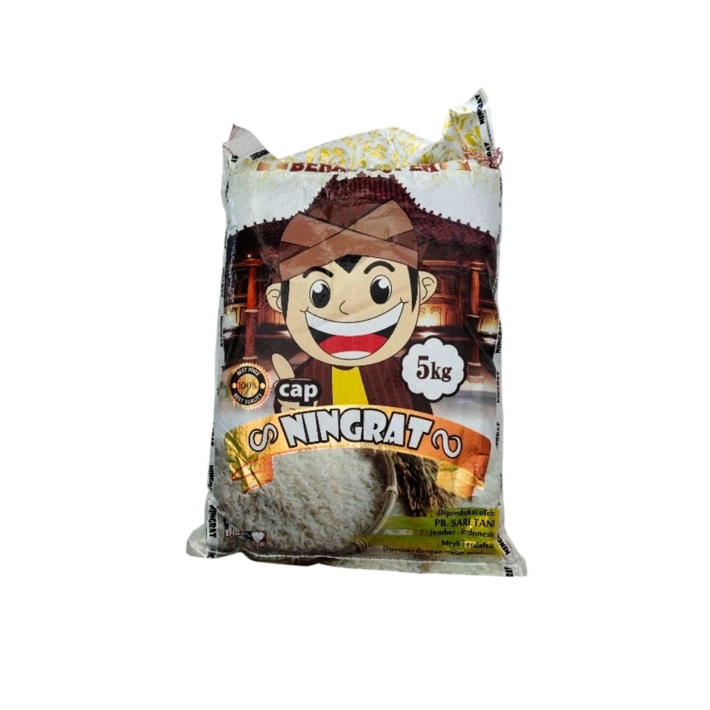 

Beras super cap ningrat 5 kg