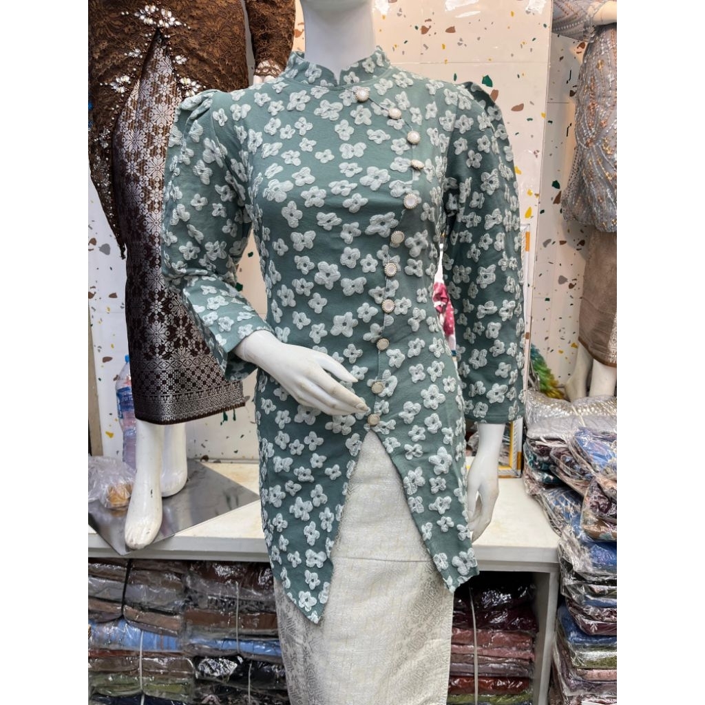 atasan Janggan fukuro/kebaya jaguar/kebaya pesta/kebaya wisuda