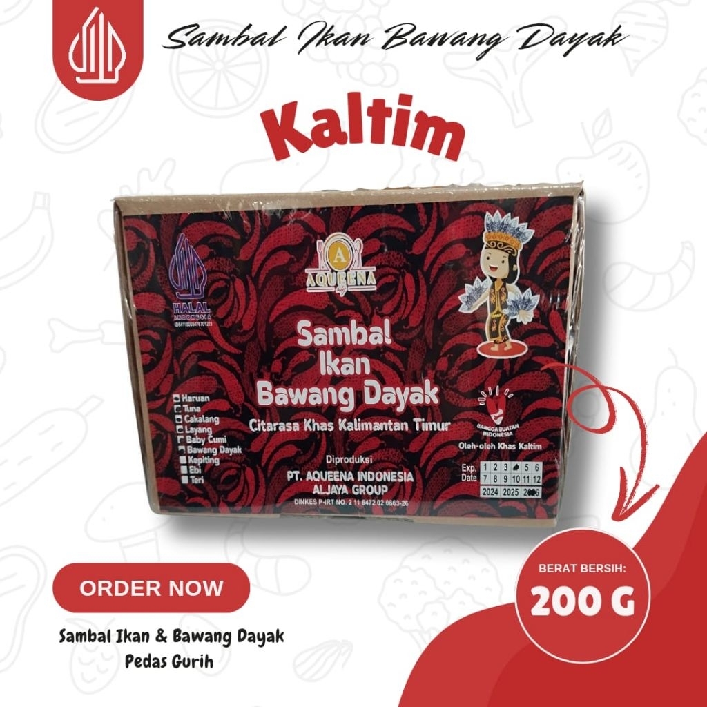 

Sambal Ikan Bawang Dayak Aquena – Pedas Gurih Khas Nusantara