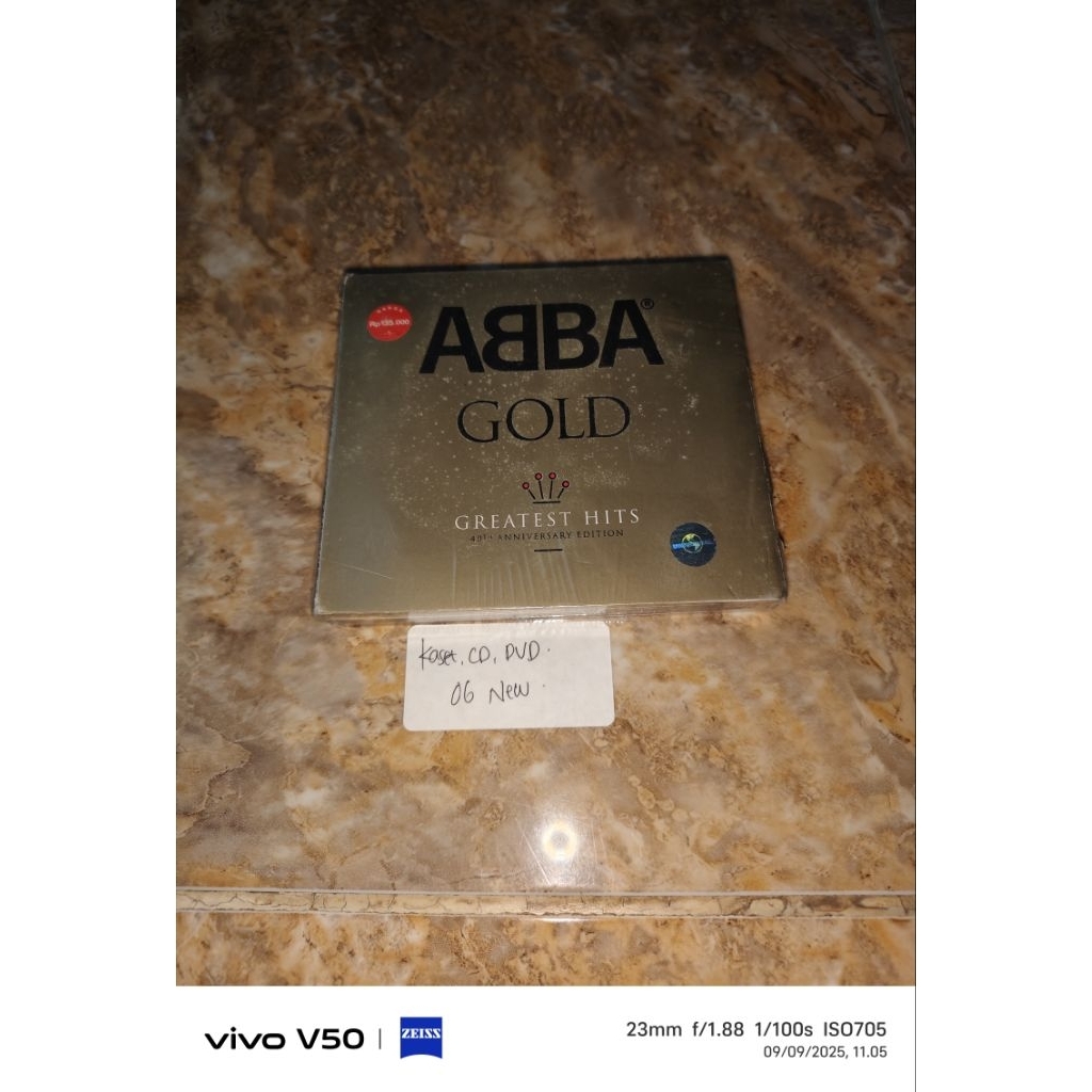 Kaset CD - ABBA GOLD - GREATEST HITS - 40th Anniversary Edition