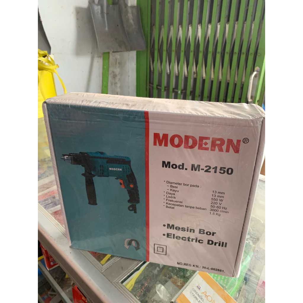 mesin bor, elektrik drill MODERN