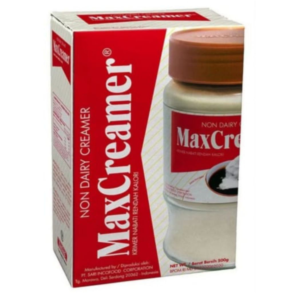 

MaxCreamer Krimer Nabati Rendah Kalori 500g Box Refill