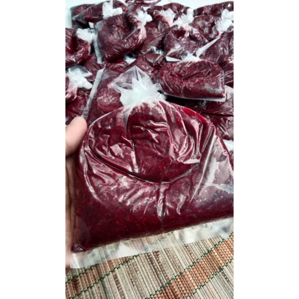 Pelet darah 300Gram||Pelet marus asli Umpan jitu galatama lele||Umpan galatama lele