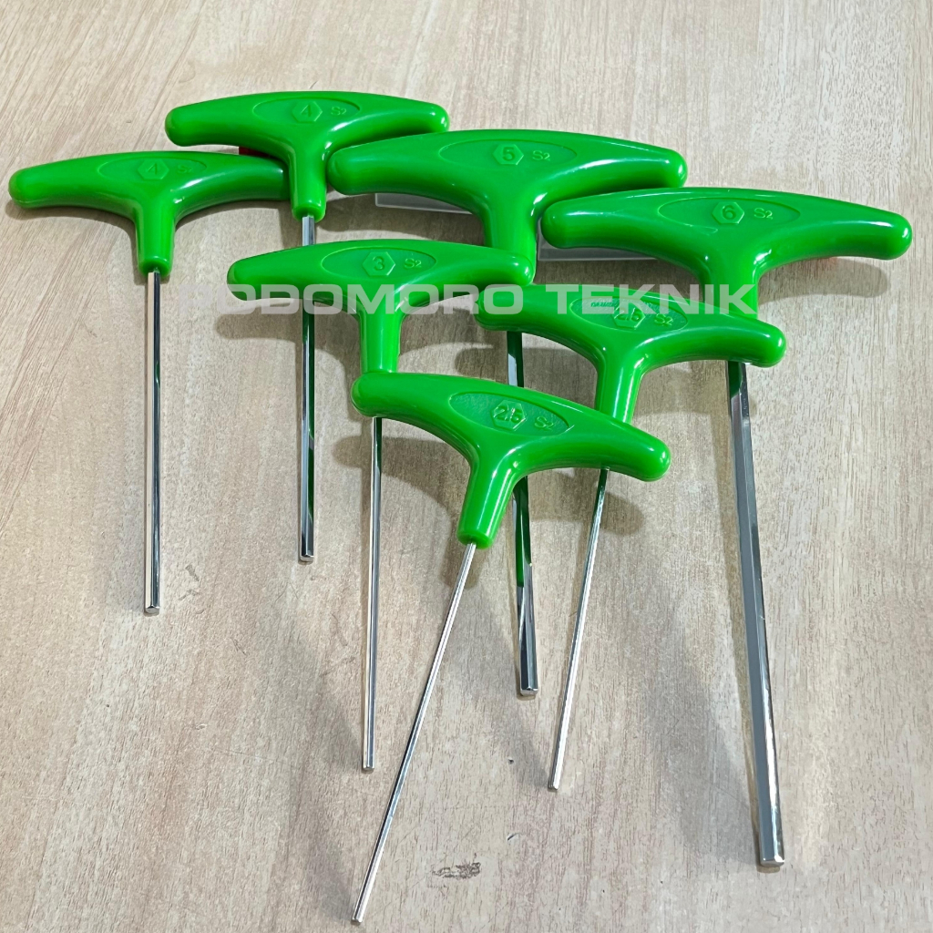 TEKIRO Kunci L5 Model T5 / Kunci L Model T / Tools - Alat Perkakas - Kunci L 5 T 5 - Alat Pertukanga