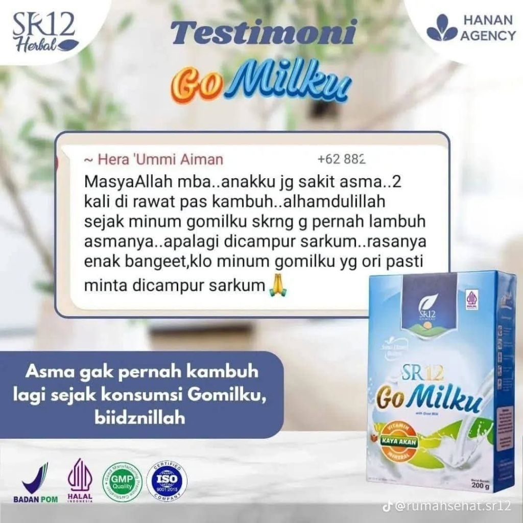 

SUSU GOMILKU SR12 / ORIGINAL