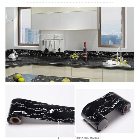 Sticker Border List Wallpaper Plint Lantai Pvc Wall Border List Wallpaper Dinding Vinyl Marble List 