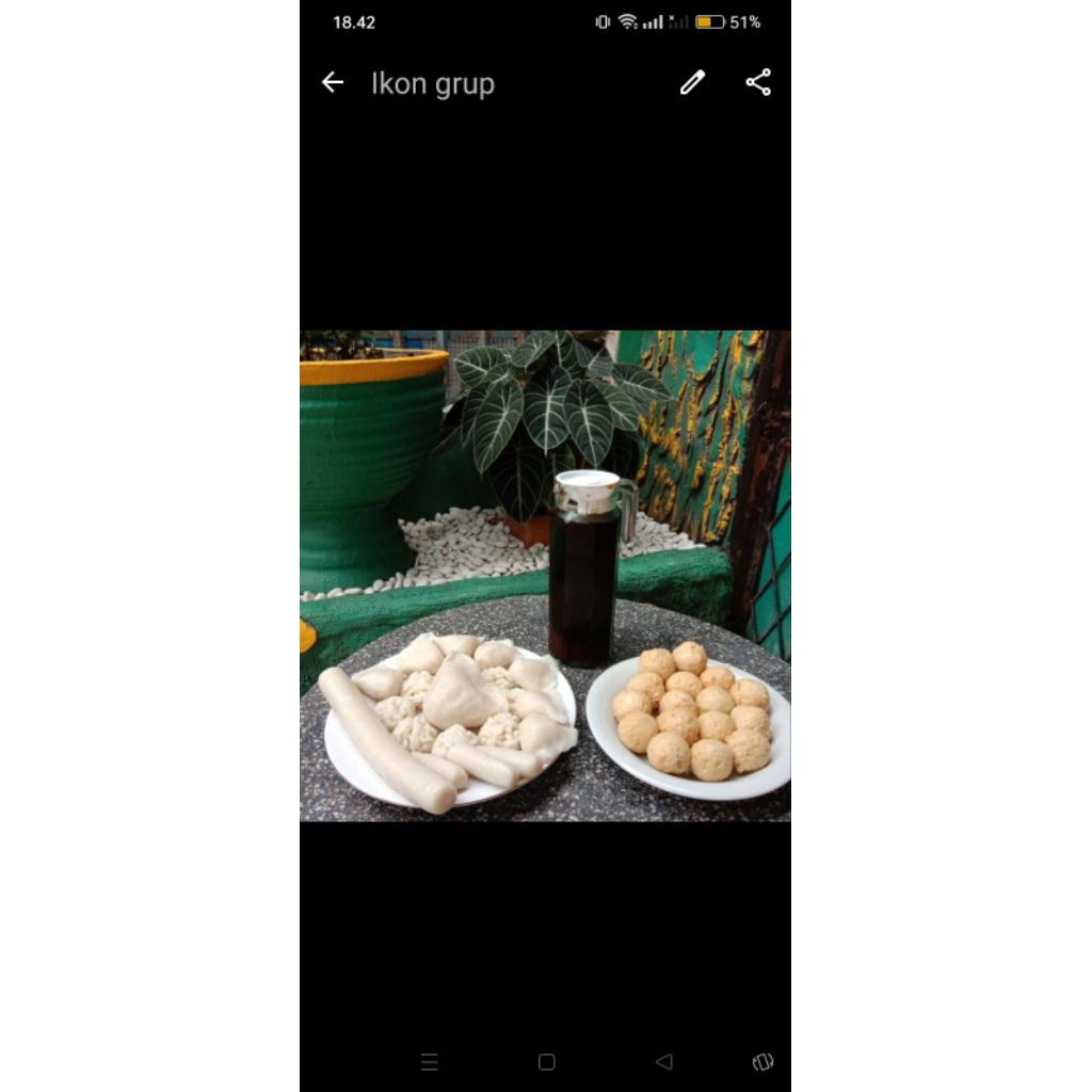 

Paket Pempek Ikan bonus pempek kapal selam