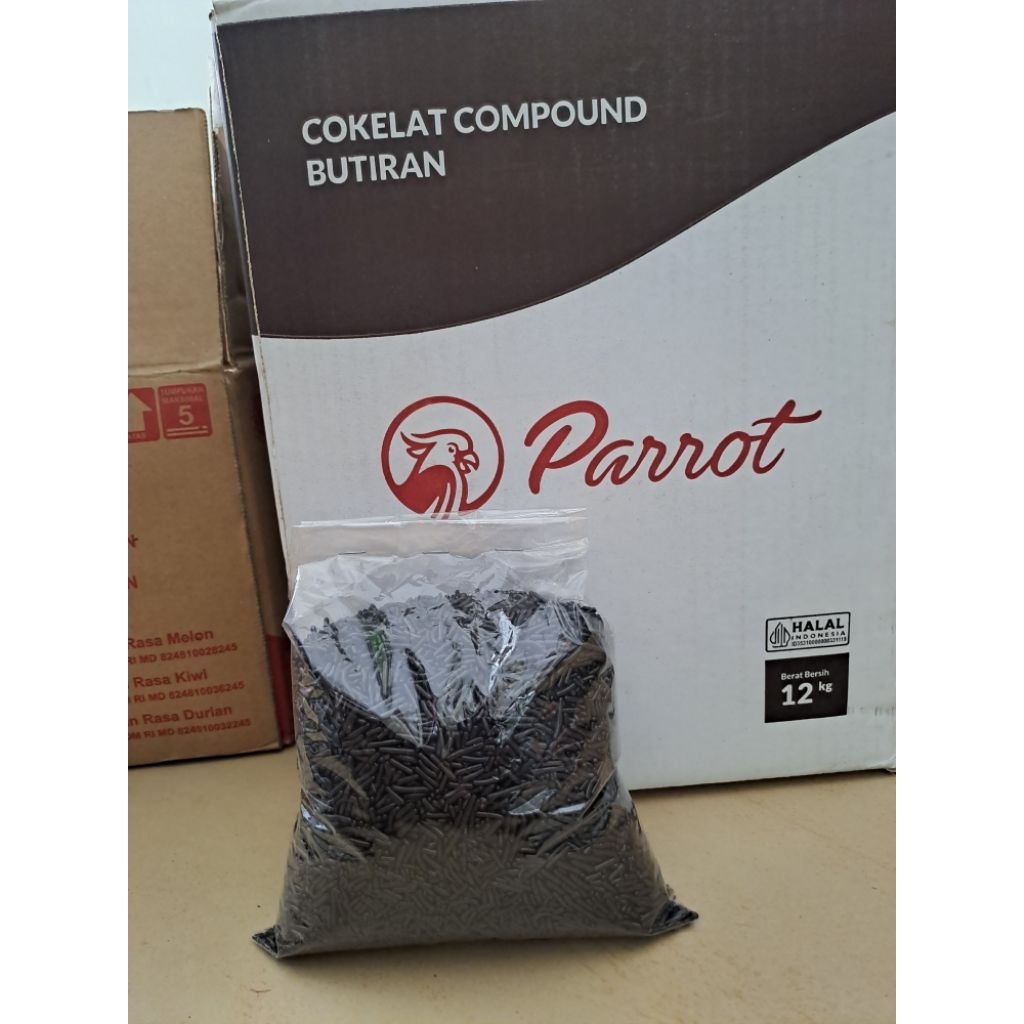 Meses Coklat Parrot Repack 500g