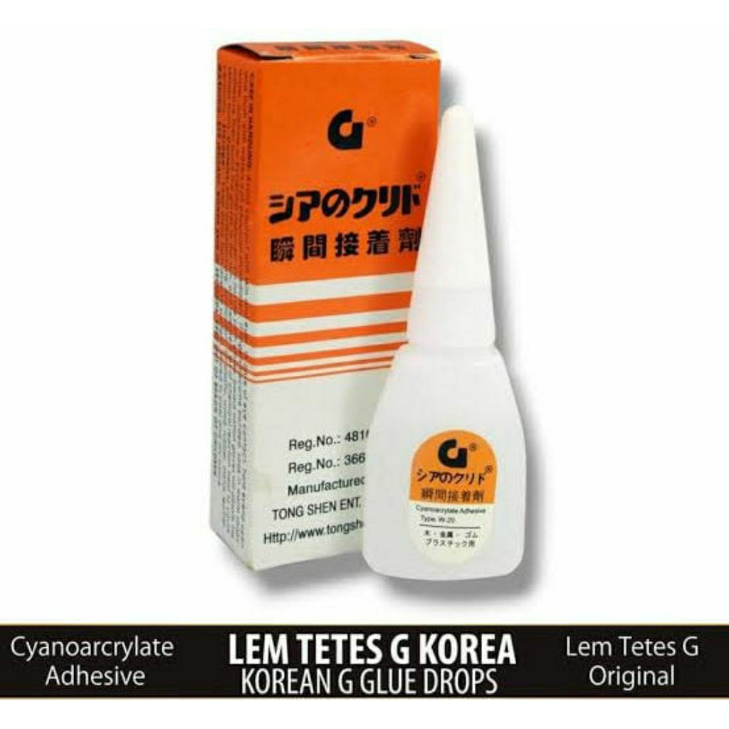 

Lem korea G Original power glue perekat serbaguna tetes Lem Super Kuat Lem Setan