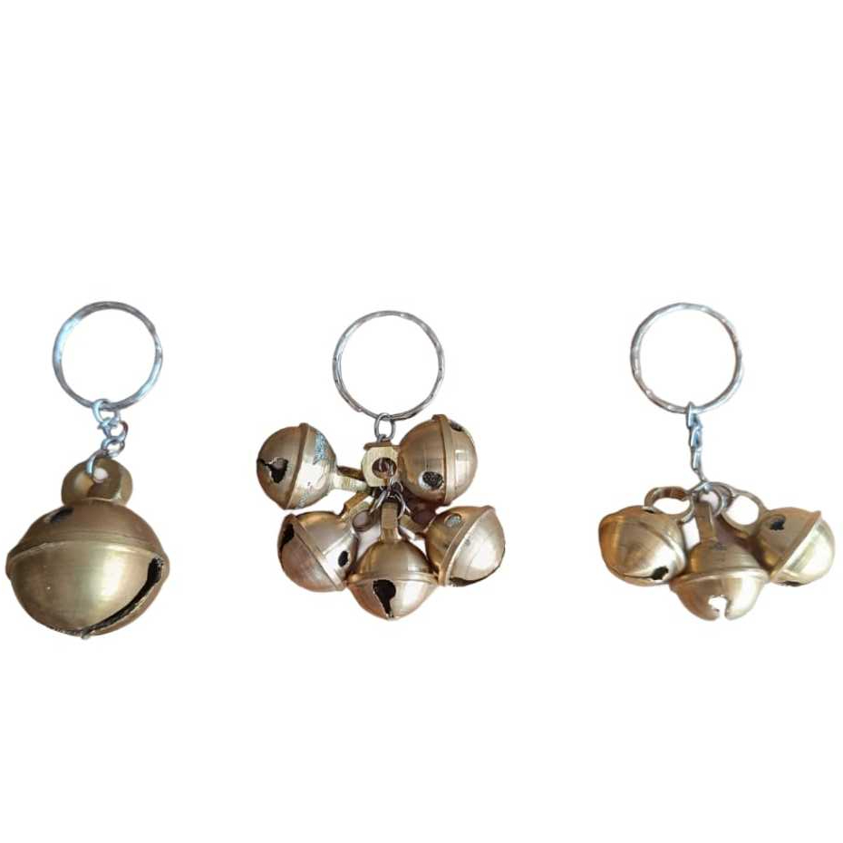 Klinting Mini Gantungan Tas Kuningan Klinting Pendaki Gantungan Kunci Krincing Kuningan