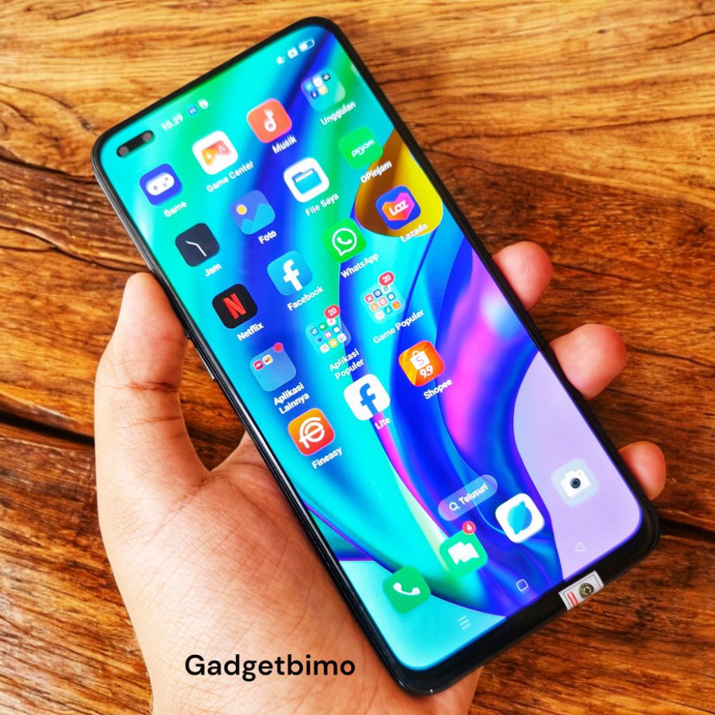 OPPO RENO 4F 8/128 ORIGINAL SECOND NORMAL BERKUALITAS HARGA TERJANGKAU