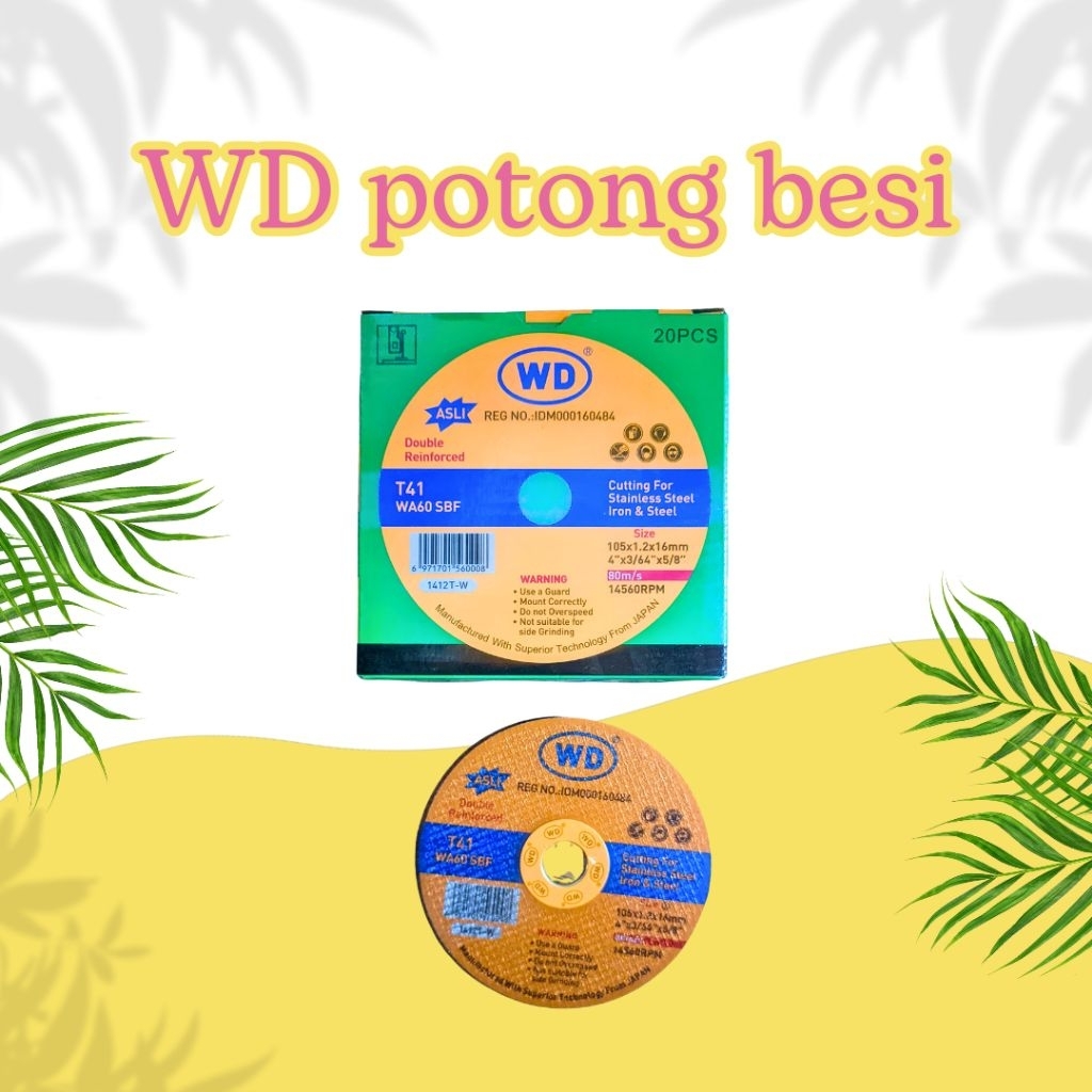 Resibon WD potong besi