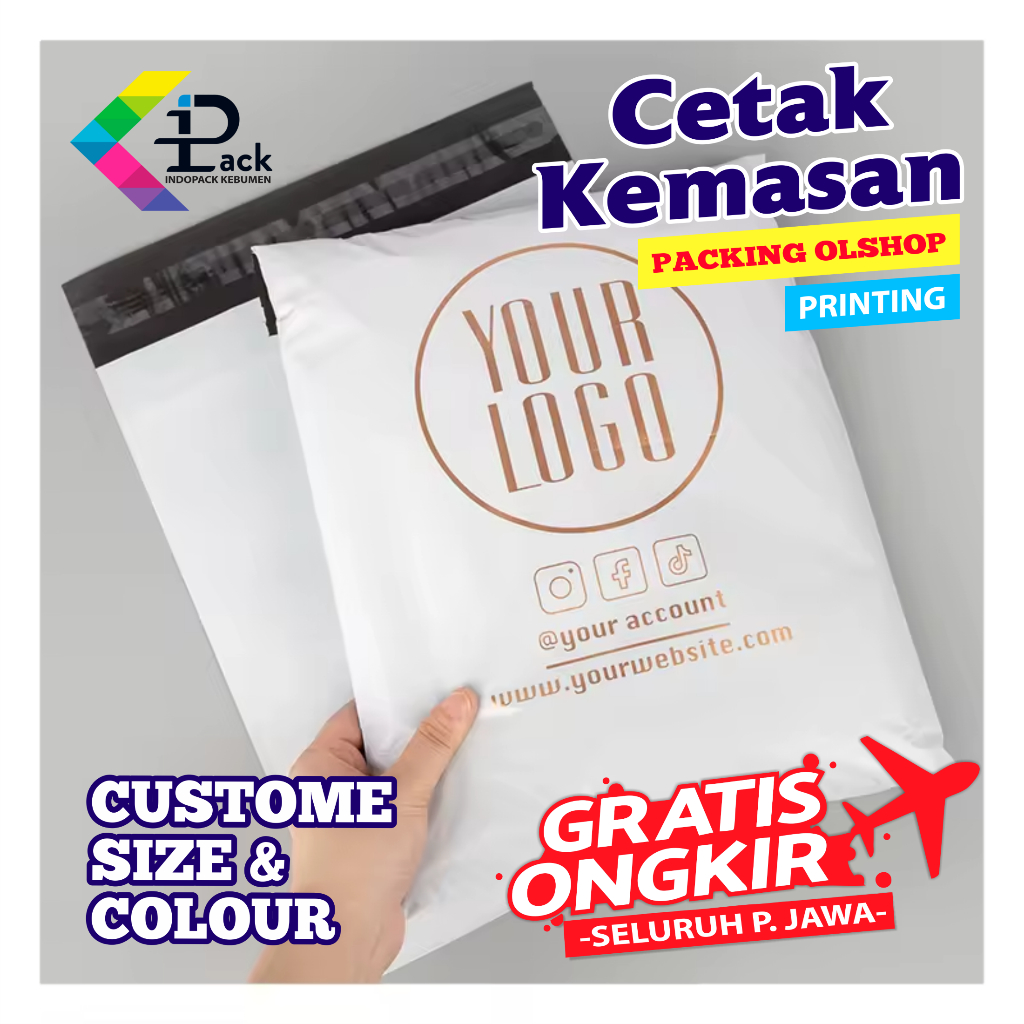 PUSAT SABLON PLASTIK | SABLON PLASTIK PACKING | SABLON PLASTIK POLYMAILER | TERSEDIA BERBAGAI UKURAN