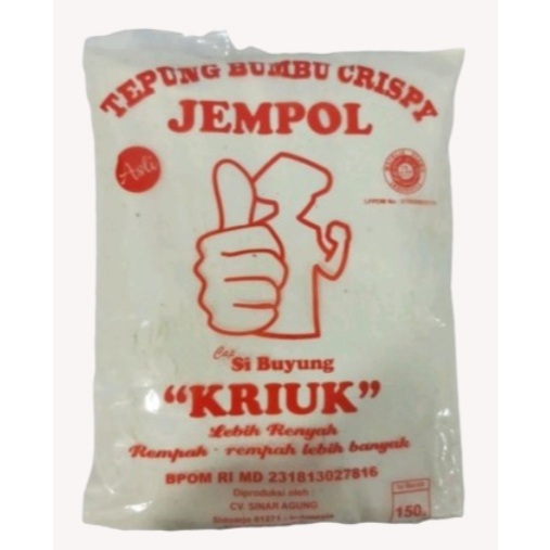 

Tepung Bumbu Crispy Jempol