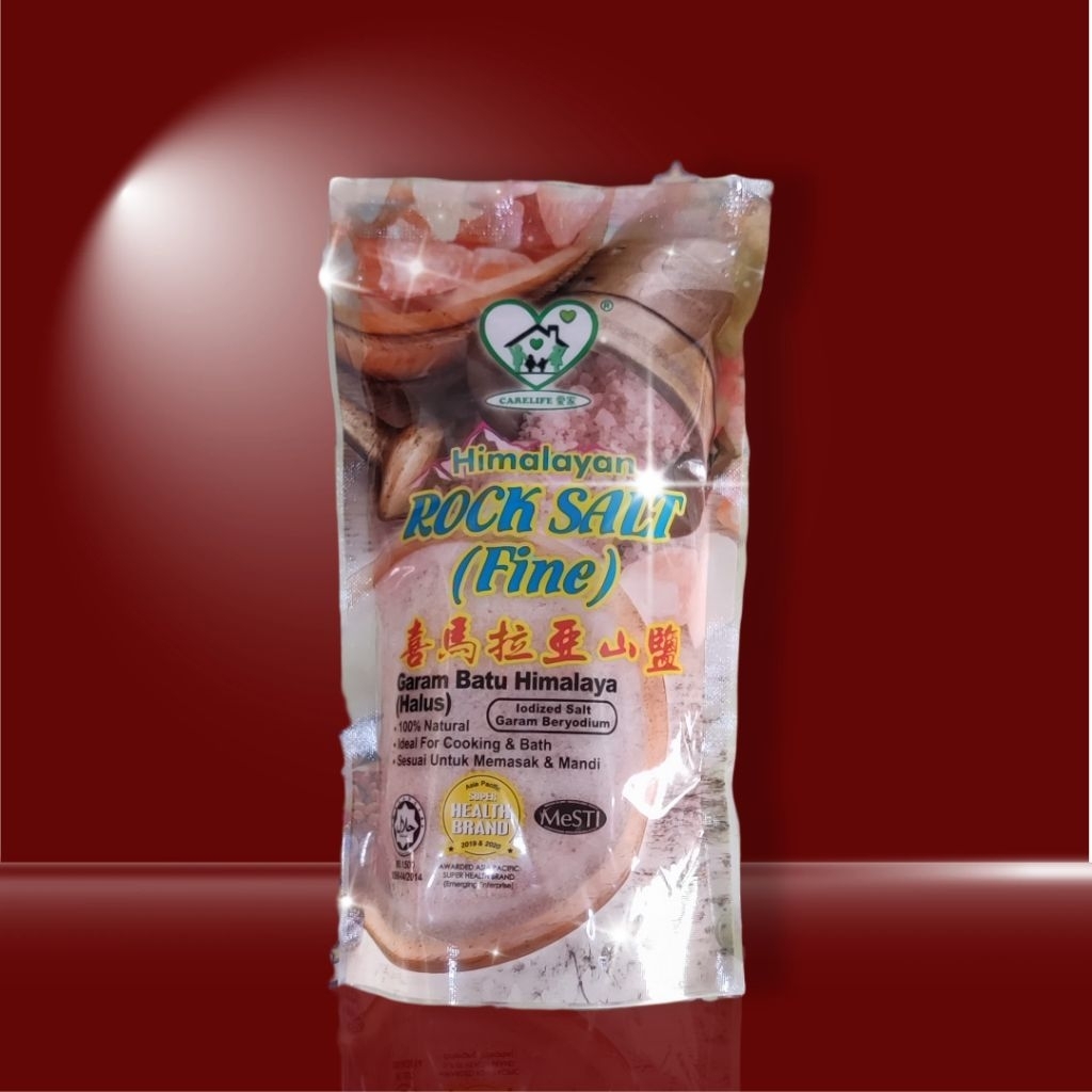 

Carelife Himalayan Rock Salt Fine 400g EXP 2028