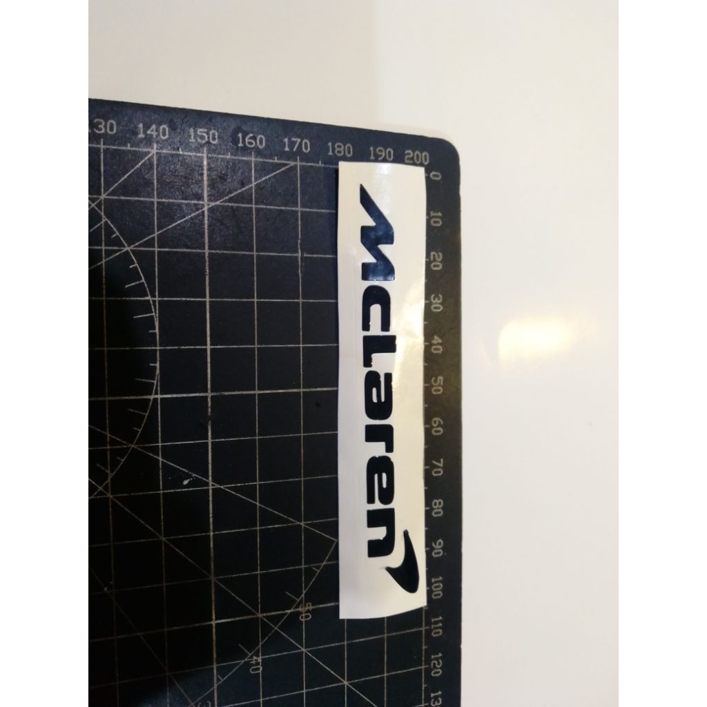 

stiker cutting mclaren