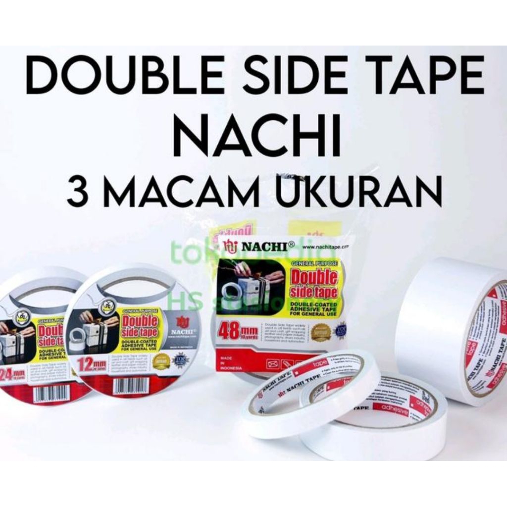 

Nachi Double Tape 12mm 24mm 48mm