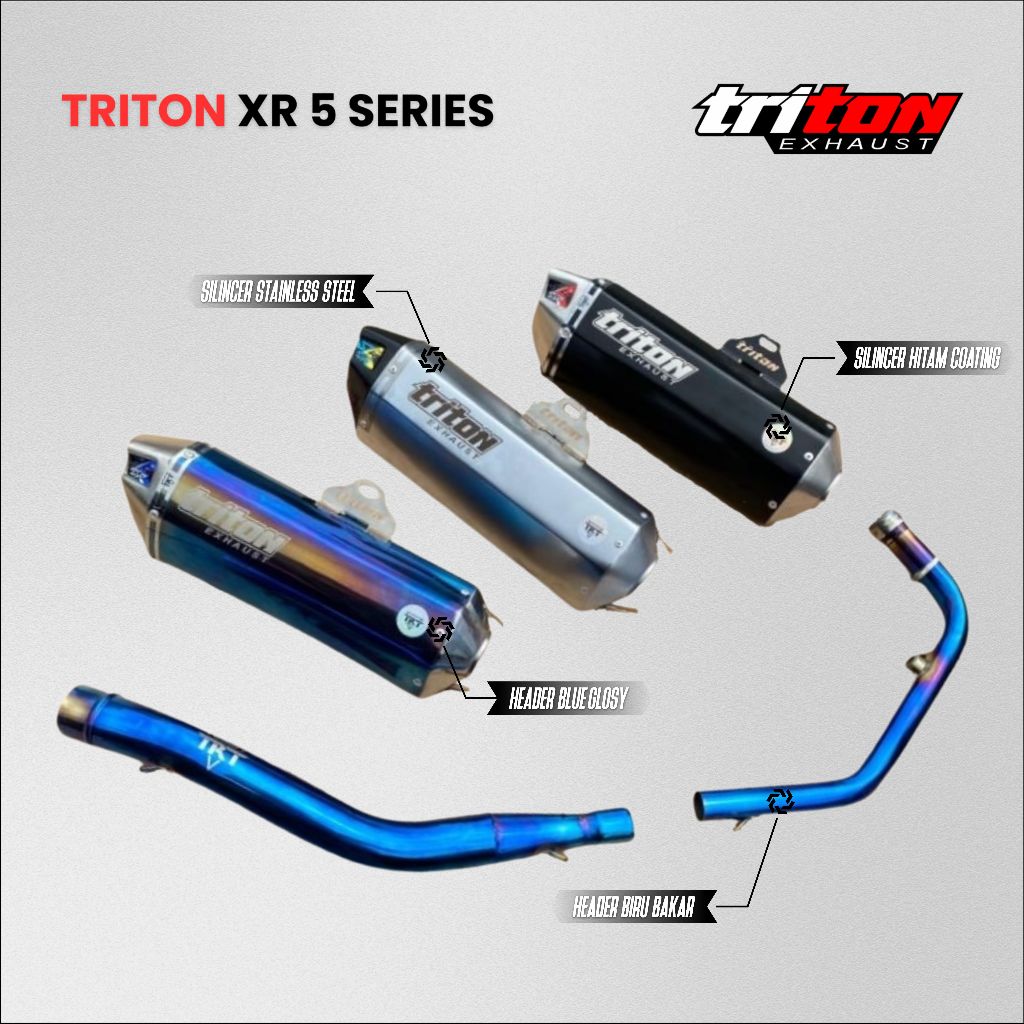 knalpot r15 v3 Cb150 cbr 150r k45r Full System Adem Type Xr5 Free Peredam Original Triton
