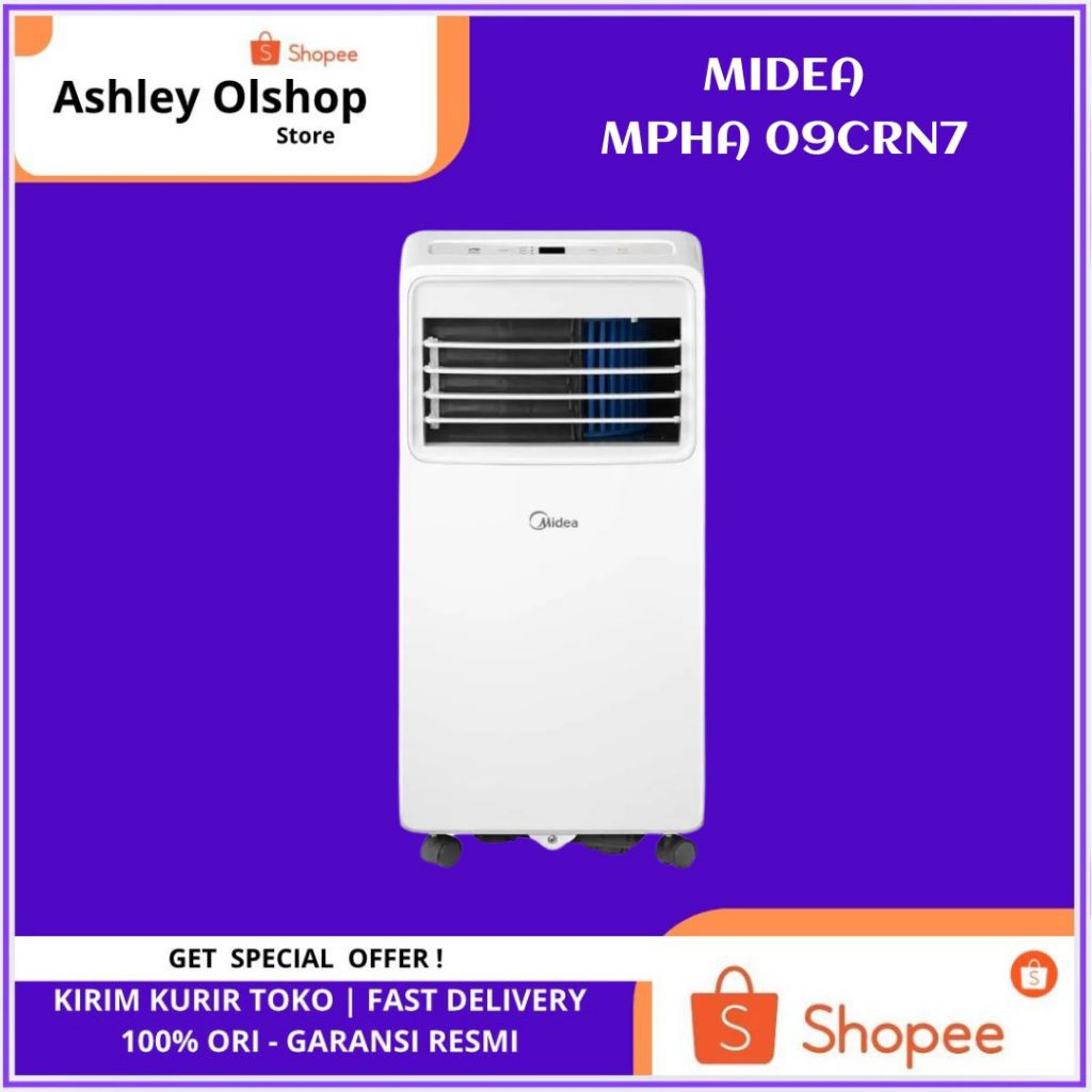 AC Portable 1PK Midea MPHA-09CRN7 AC Portable Midea 1 PK MPHA09CRN7