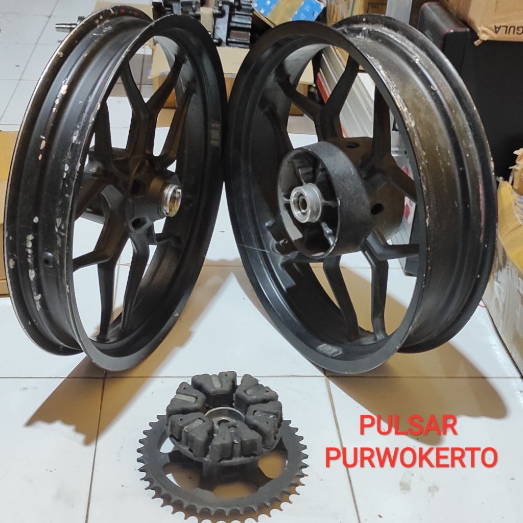 VELG SET KAWASAKI BAJAJ PULSAR 200NS