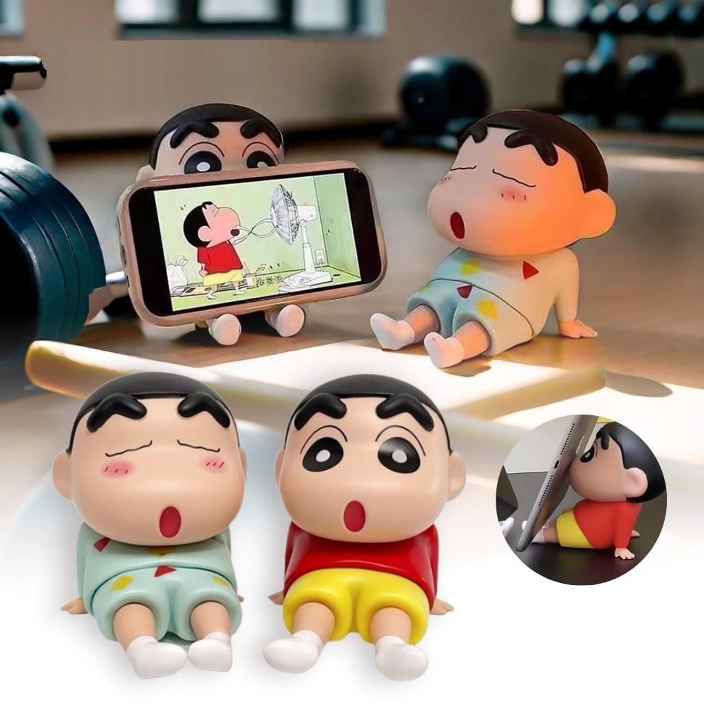 NEOKI x Crayon Shinchan Stand Phone Holder Hp Tablet Dudukan Tatakan Handphone Karakter Sinchan Lucu